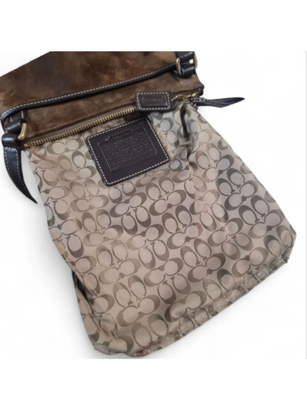 COACH SUEDE LEATHER
LEGACY SOHO CROSSBODY
BAG EUC - Picture 6 of 7